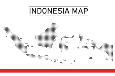 indonesia map vector cdr